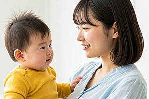赤ちゃんと母親