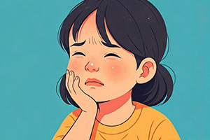 歯が痛い子ども